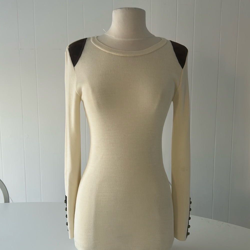Beulah || NWT Sweater Dress Beige Size S/M